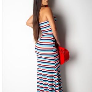 Sexy brand new maxi dress size small